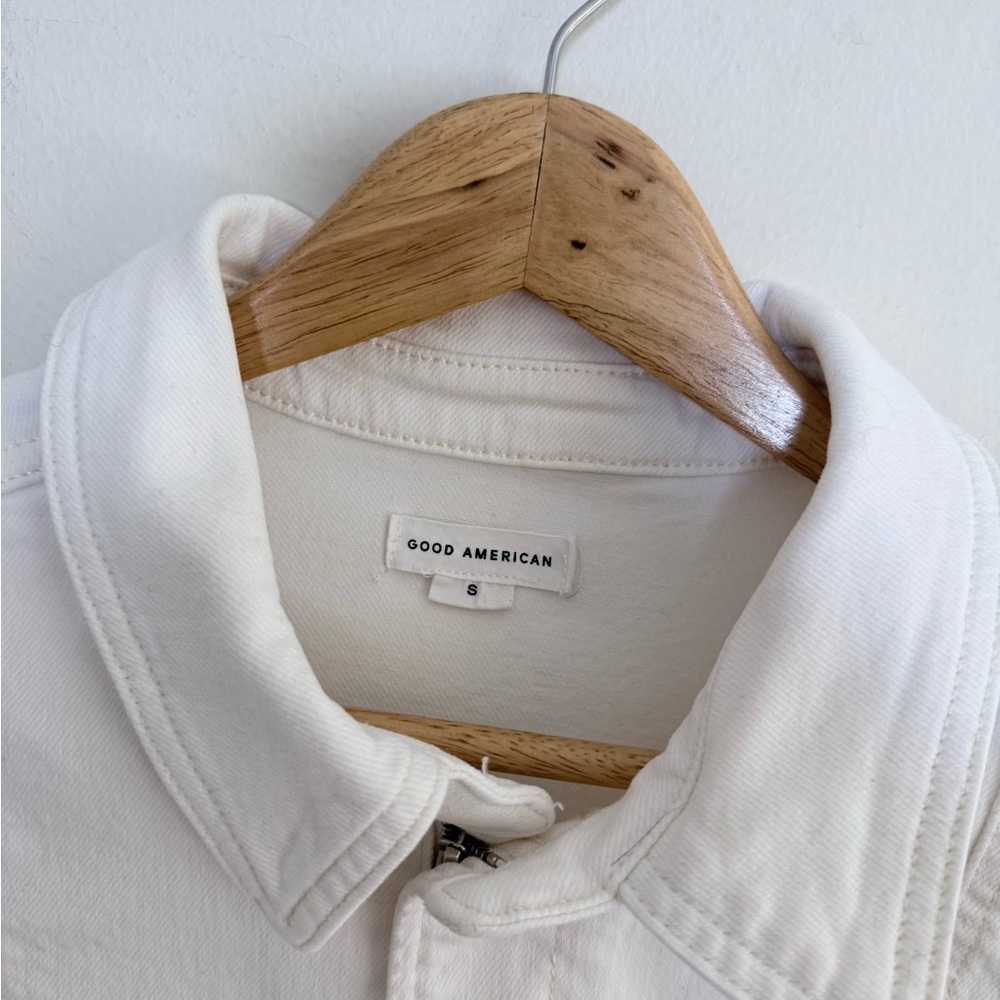 Good American Fit For Success Military Jumpsuit off white /Cream size Small - Picture 8 of 16